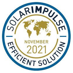 Solar Impulse Efficient Solution badge